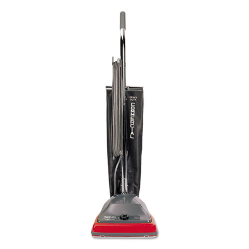 TRADITION Upright Vacuum SC679J, 12" Cleaning Path, Gray/Red/Black-(EURSC679K)