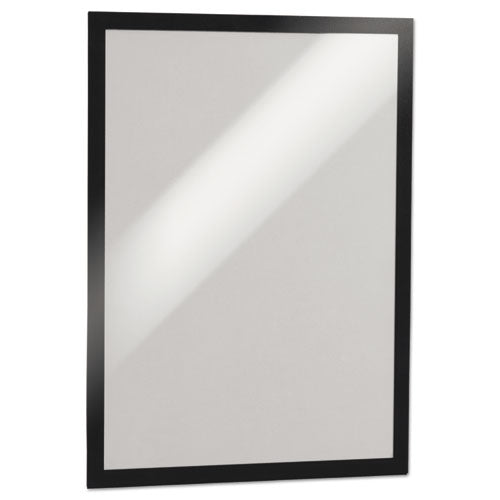 DURAFRAME Sign Holder, 11 x 17, Black Frame, 2/Pack-(DBL476901)