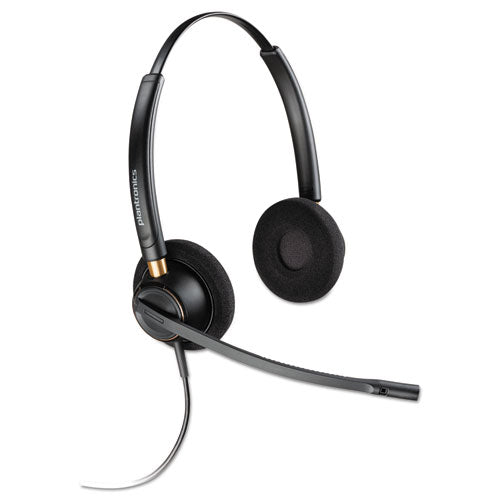 EncorePro 520 Binaural Over The Head Headset, Black-(PLNHW520)