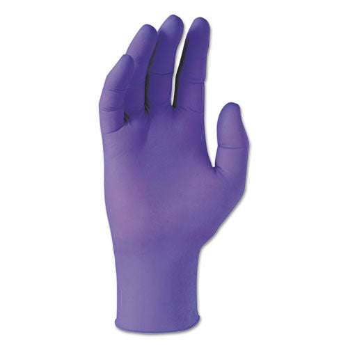 PURPLE NITRILE Gloves, Purple, 242 mm Length, X-Large, 6 mil, 900/Carton-(KCC55084CT)