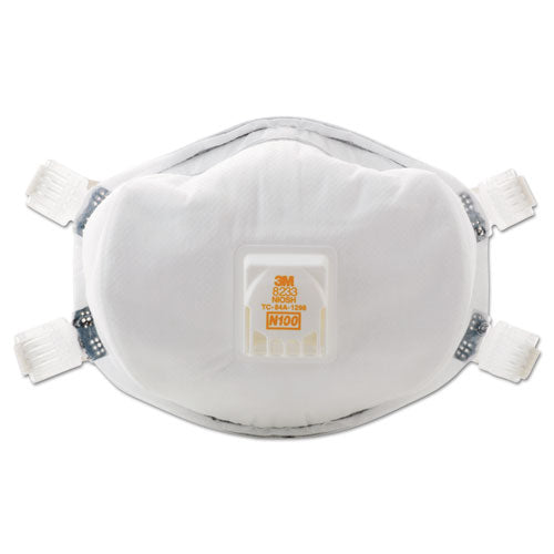 N100 Particulate Respirator, Standard Size-(MMM8233)