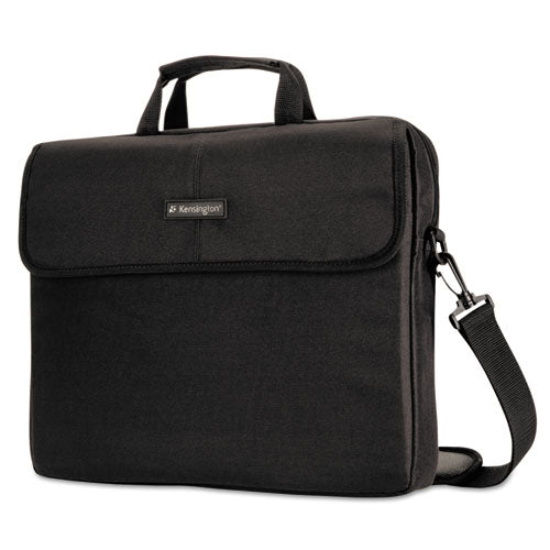 Simply Portable Padded Laptop Sleeve, Fits Devices Up to 15.6", Polyester, 17 x 1.5 x 12, Black-(KMW62562)