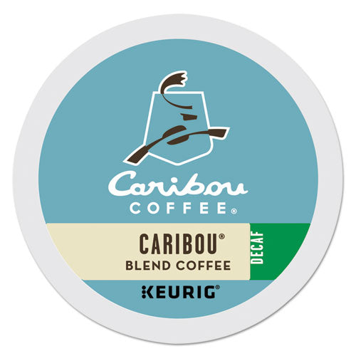 Caribou Blend Decaf Coffee K-Cups, 24/Box-(GMT6995)