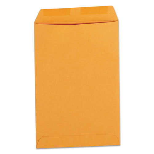 Catalog Envelope, 24 lb Bond Weight Kraft, #1, Square Flap, Gummed Closure, 6 x 9, Brown Kraft, 500/Box-(UNV40105)