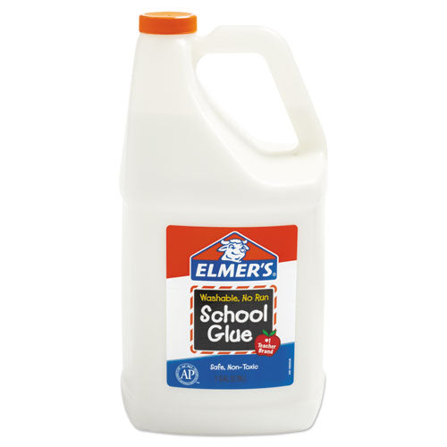 Washable School Glue, 1 gal, Dries Clear-(EPIE340)