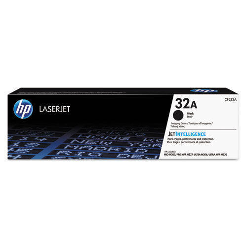 HP 32A, (CF232A) Black Original LaserJet Imaging Drum-(HEWCF232A)