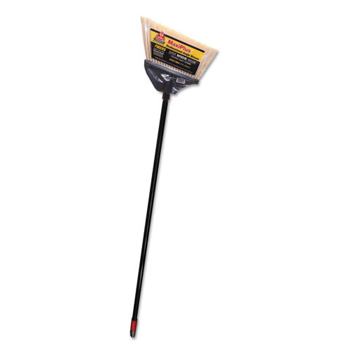 MaxiPlus Professional Angle Broom, 51" Handle, Black-(DVO91351EA)