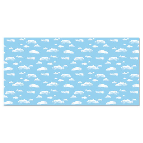 Fadeless Designs Bulletin Board Paper, Clouds, 48" x 50 ft Roll-(PAC56465)