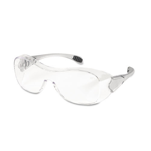 Law Over the Glasses Safety Glasses, Clear Anti-Fog Lens-(CRWOG110AF)