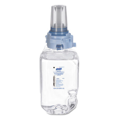 Advanced Hand Sanitizer Foam, For ADX-7 Dispensers, 700 mL Refill, Fragrance-Free-(GOJ870504EA)