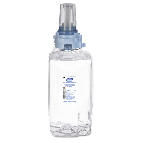 Advanced Hand Sanitizer Foam, For ADX-12 Dispensers, 1,200 mL Refill, Fragrance-Free, 3/Carton-(GOJ880503)