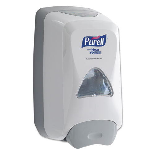 FMX-12 Foam Hand Sanitizer Dispenser, 1,200 mL Refill, 6.6 x 5.13 x 11, White-(GOJ512006)