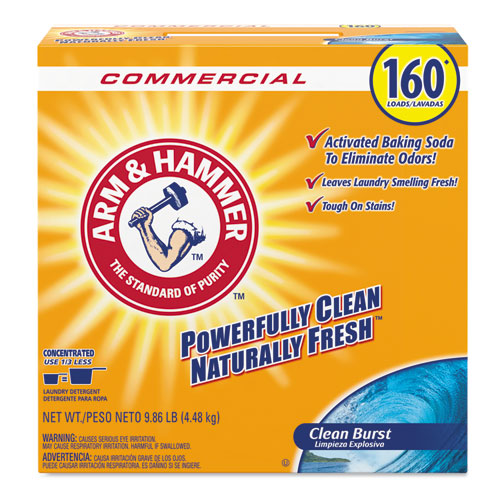 Powder Laundry Detergent, Clean Burst, 9.86 lb Box, 3/Carton-(CDC3320000109)