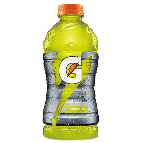 G-Series Perform 02 Thirst Quencher Lemon-Lime, 20 oz Bottle, 24/Carton-(QKR28681)