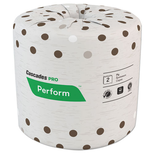 Select Standard Bath Tissue, 2-Ply, Latte, 400 Sheets/Roll, 80 Rolls/Carton-(CSDB400)