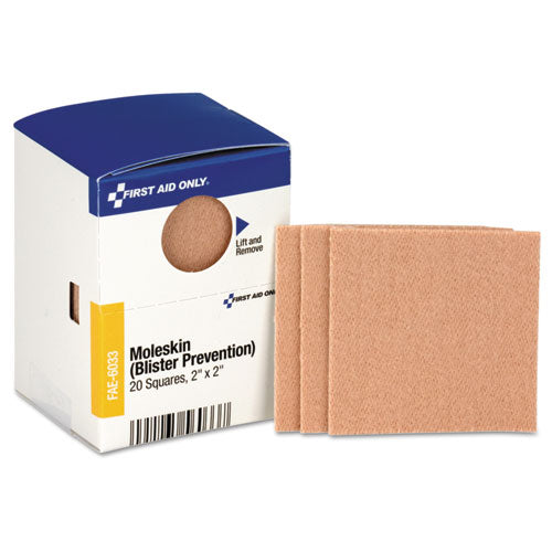 Refill for SmartCompliance General Business Cabinet, Moleskin, 2 x 2, 20/Box-(FAOFAE6033)