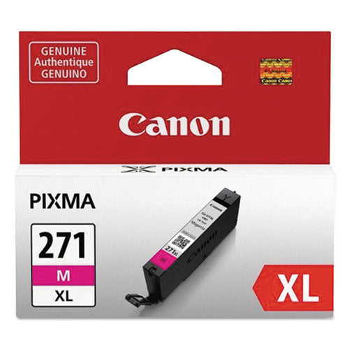 0338C001 (CLI-271XL) High-Yield Ink, Magenta-(CNM0338C001)