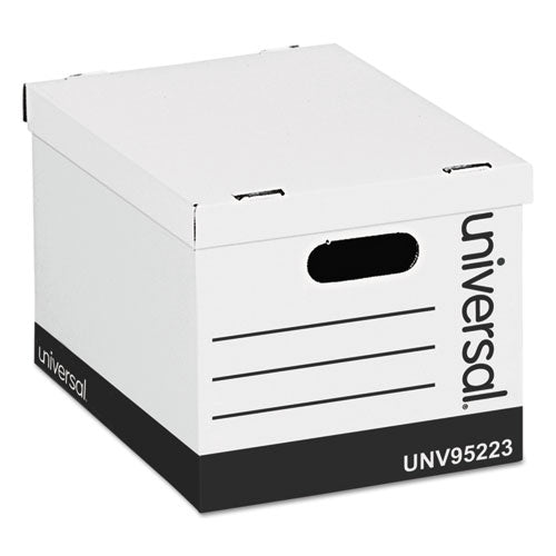 Basic-Duty Easy Assembly Storage Files, Letter/Legal Files, White, 12/Carton-(UNV95223)