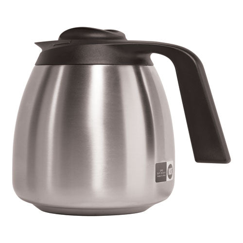 1.9 Liter Thermal Carafe, Stainless Steel/Black-(BUNTHERMBLK)