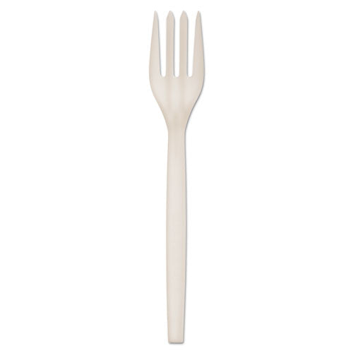 Plant Starch Fork - 7", 50/Pack, 20 Pack/Carton-(WNAEPS002)