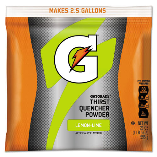 Original Powdered Drink Mix, Lemon-Lime, 21oz Packet, 32/Carton-(GTD03969)