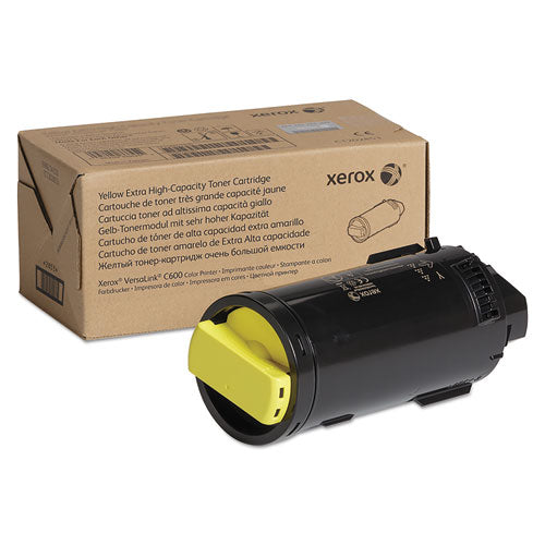 106R04008 Extra High-Yield Toner, 16,800 Page-Yield, Yellow, TAA Compliant-(XER106R04008)