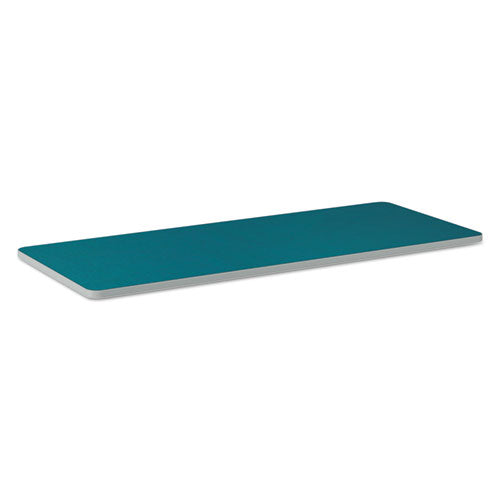 Build Rectangle Shape Table Top, 60w x 24d, Blue Agave-(HONTR2460ENBA1K)