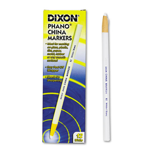 China Marker, White, Dozen-(DIX00092)