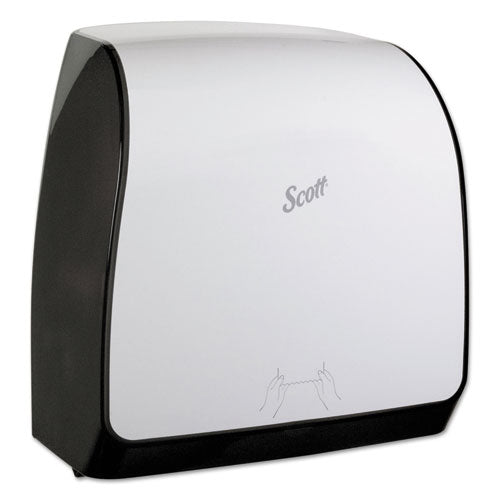 Control Slimroll Manual Towel Dispenser, 12.63 x 10.2 x 16.13, White-(KCC47071)