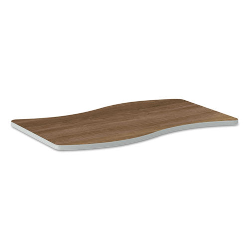 Build Ribbon Shape Table Top, 54w x 30d, Pinnacle-(HONSW3054ENPNCK)