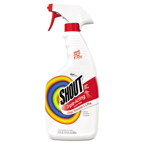 Laundry Stain Treatment, 22 oz Spray Bottle, 8/Carton-(SJN356160)