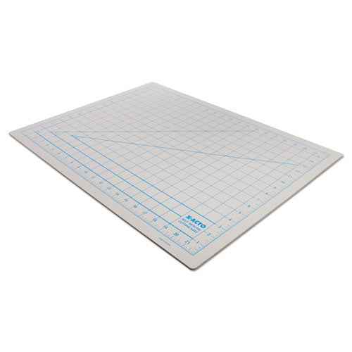 Self-Healing Cutting Mat, Nonslip Bottom, 1" Grid, 18 x 24, Gray-(EPIX7762)