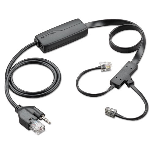 APC-43 Electronic Hook Switch Cable, Black-(PLNAPC43)