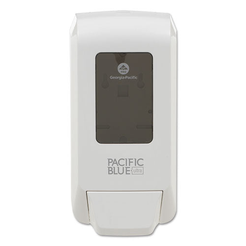 Pacific Blue Ultra Soap/Sanitizer Dispenser, 1,200 mL, White-(GPC53058)