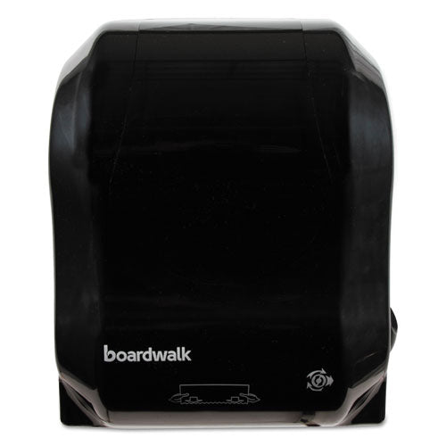 Hands Free Mechanical Towel Dispenser, 13.25 x 10.25 x 16.25, Black-(BWK1501)