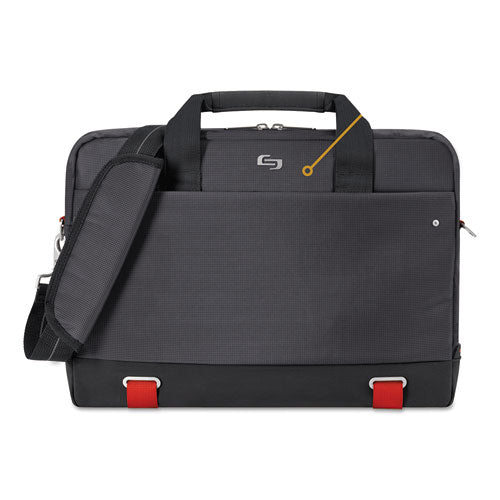 Envoy Brief, Fits Devices Up to 15.6", Polyester, 18 x 2.5 x 13, Black-(USLPRO1004)