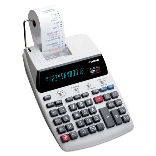 P170-DH-3 Printing Calculator, Black/Red Print, 2.3 Lines/Sec-(CNM2204C001)