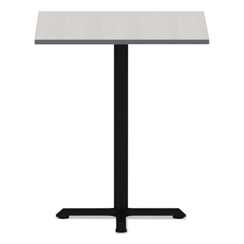 Reversible Laminate Table Top, Square, 35.38w x 35.38d, White/Gray-(ALETTSQ36WG)