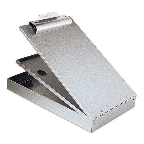Cruiser Mate Aluminum Storage Clipboard, 1.5" Clip Capacity, Holds 8.5 x 11 Sheets, Silver-(SAU21017)
