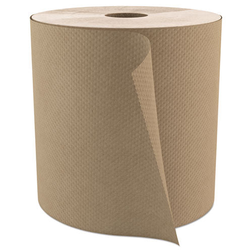Select Roll Paper Towels, 1-Ply, 7.9" x 800 ft, Natural, 6/Carton-(CSDH085)