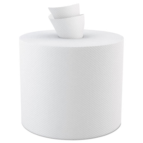 Select Center-Pull Paper Towels, 2-Ply, 7.3" x 600 ft, White, 600/Roll, 6/Carton-(CSDH154)