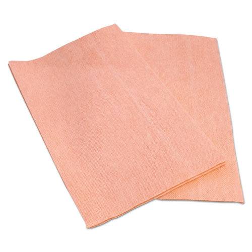 EPS Towels, Unscented, 13 x 21, Salmon, 150/Carton-(BWKF420QCS)