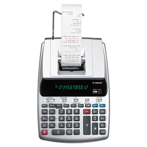 MP11DX-2 Printing Calculator, Black/Red Print, 3.7 Lines/Sec-(CNM2198C001)