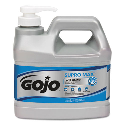 SUPRO MAX Hand Cleaner, Floral Scent, 0.5 gal Pump Bottle, 4/Carton-(GOJ097204CT)