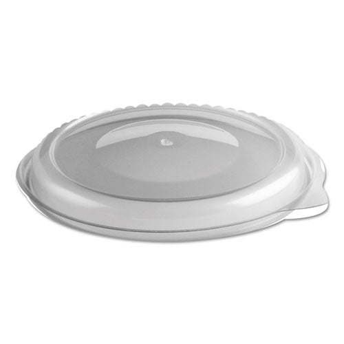 MicroRaves Incredi-Bowl Lid, For 24 oz Bowl, 5.5" Diameter x 0.7"h, Clear, Plastic, 250/Carton-(ANZ4335802)