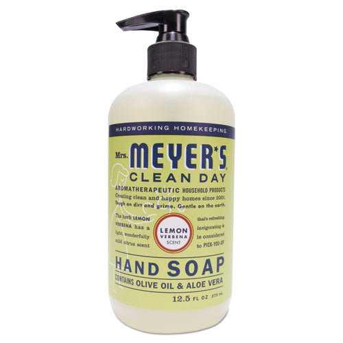 Clean Day Liquid Hand Soap, Lemon, 12.5 oz, 6/Carton-(SJN651321)