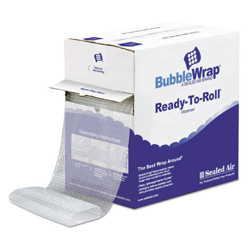 Bubble Wrap Cushioning Material in Dispenser Box, 0.19" Thick, 12" x 175 ft-(SEL88655)