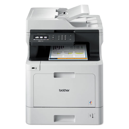MFCL8610CDW Business Color Laser All-in-One Printer with Duplex Printing and Wireless Networking-(BRTMFCL8610CDW)