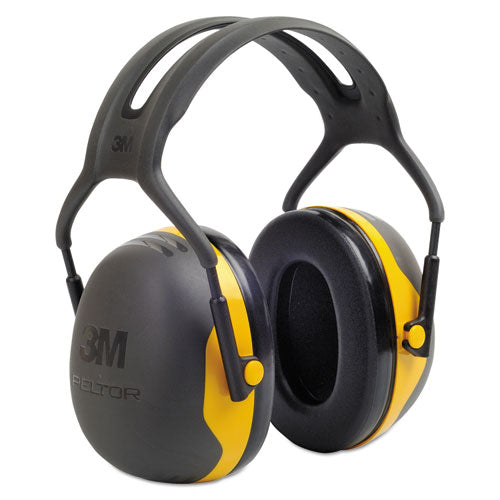 PELTOR X2 Earmuffs, 24 dB NRR, Yellow/Black-(MMMX2A)