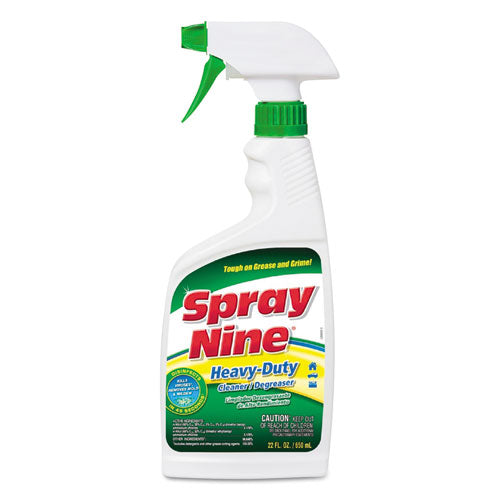 Heavy Duty Cleaner/Degreaser/Disinfectant, Citrus Scent, 22 oz Trigger Spray Bottle, 12/Carton-(ITW26825)
